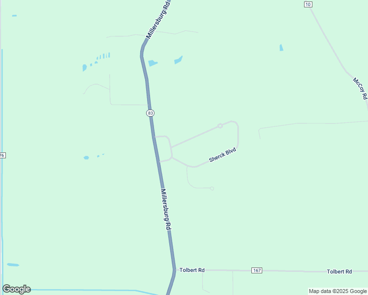 map of restaurants, bars, coffee shops, grocery stores, and more near 1577 Sherck Boulevard in Wooster