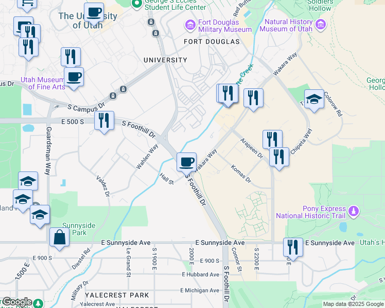 590 Wakara Way, Salt Lake City UT Walk Score