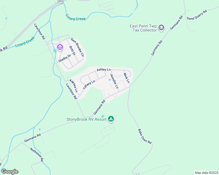map of restaurants, bars, coffee shops, grocery stores, and more near 212 Autumn Lane in Lehighton