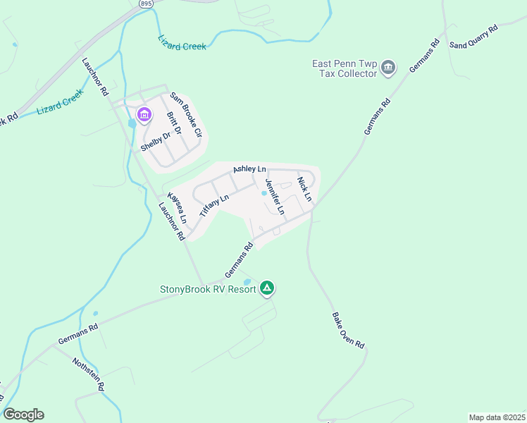 map of restaurants, bars, coffee shops, grocery stores, and more near 212 Autumn Lane in Lehighton