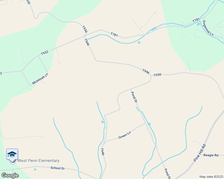 map of restaurants, bars, coffee shops, grocery stores, and more near 328 Snowdrift Road in Andreas