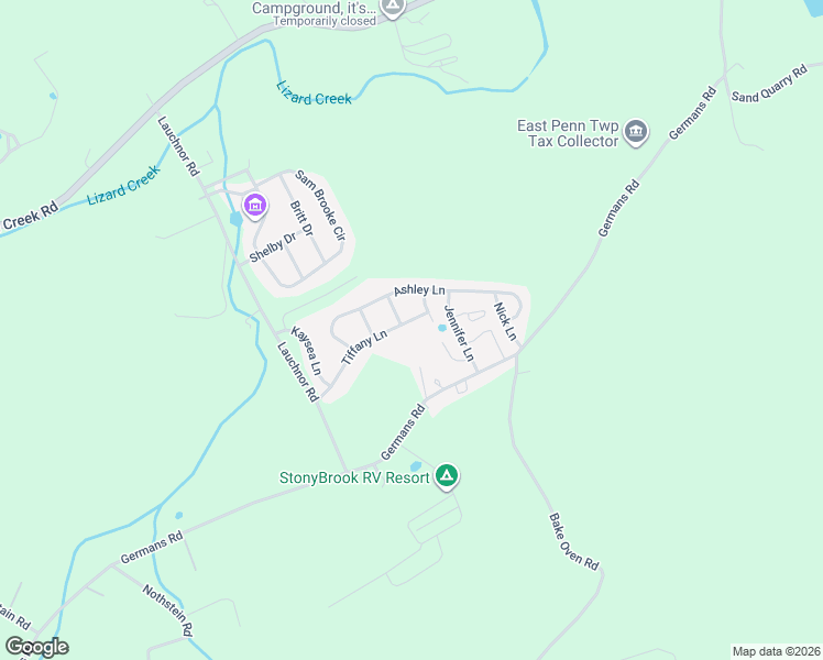 map of restaurants, bars, coffee shops, grocery stores, and more near 162 Sheldan Lane in Lehighton