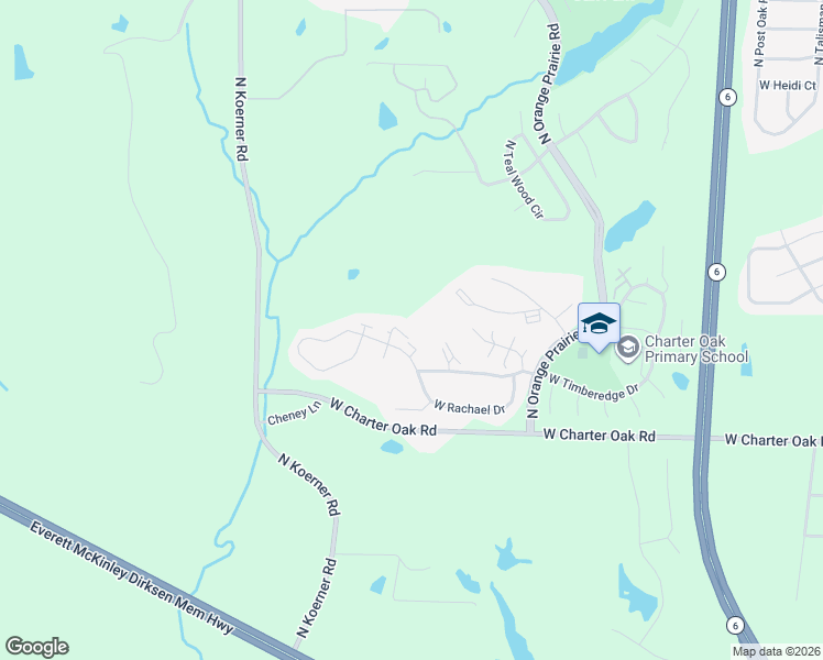 map of restaurants, bars, coffee shops, grocery stores, and more near 5721 West Ridgecrest Drive in Peoria