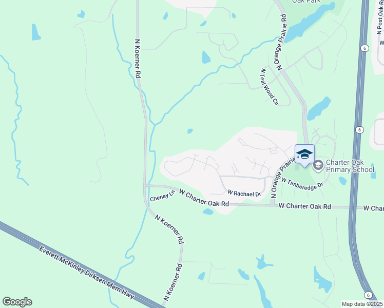map of restaurants, bars, coffee shops, grocery stores, and more near 5905 West Ridgecrest Drive in Peoria