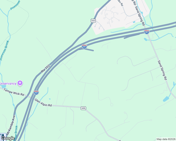 map of restaurants, bars, coffee shops, grocery stores, and more near 5 Saint Clair Road in Morristown