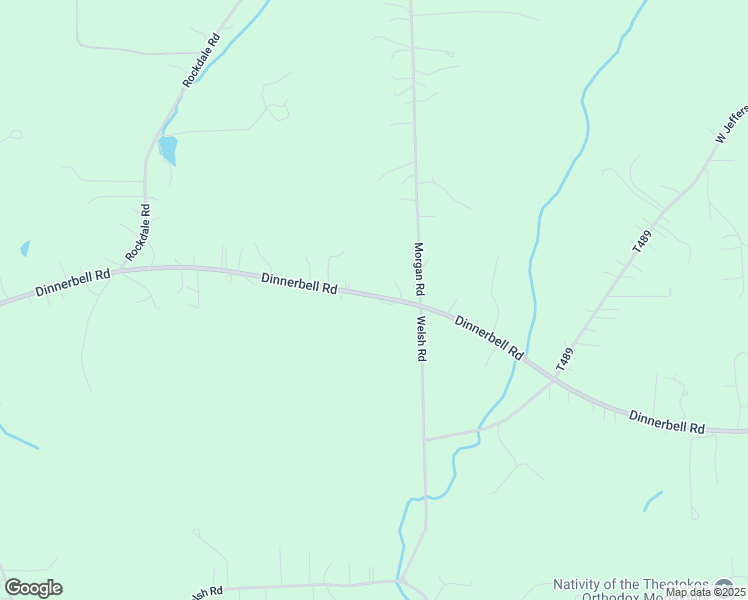 map of restaurants, bars, coffee shops, grocery stores, and more near 368 Dinnerbell Road in Butler