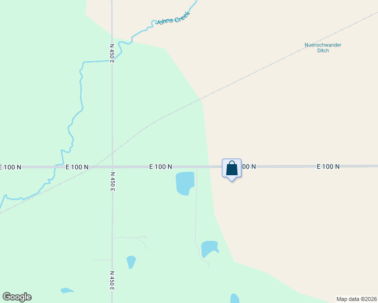 map of restaurants, bars, coffee shops, grocery stores, and more near 4811 East 100 North in Bluffton