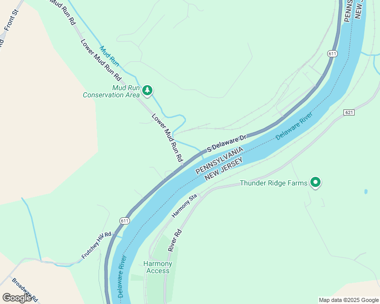 map of restaurants, bars, coffee shops, grocery stores, and more near 4709 South Delaware Drive in Easton