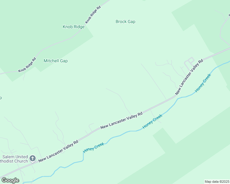 map of restaurants, bars, coffee shops, grocery stores, and more near 3895 New Lancaster Valley Road in Milroy