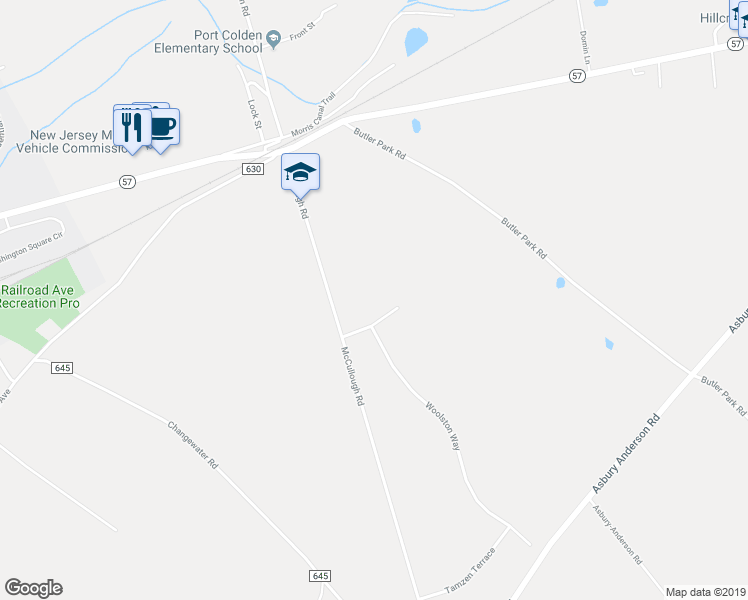 map of restaurants, bars, coffee shops, grocery stores, and more near 5 Roseberry Road in Washington