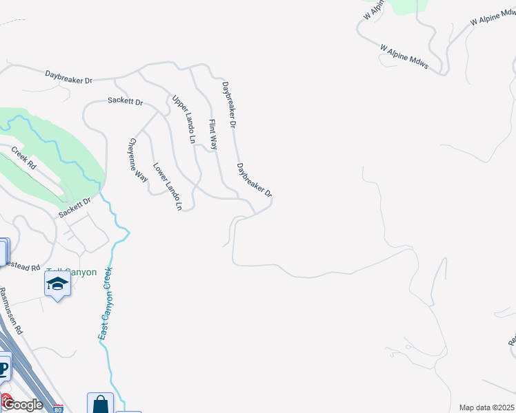 map of restaurants, bars, coffee shops, grocery stores, and more near 8766 Daybreaker Drive in Park City