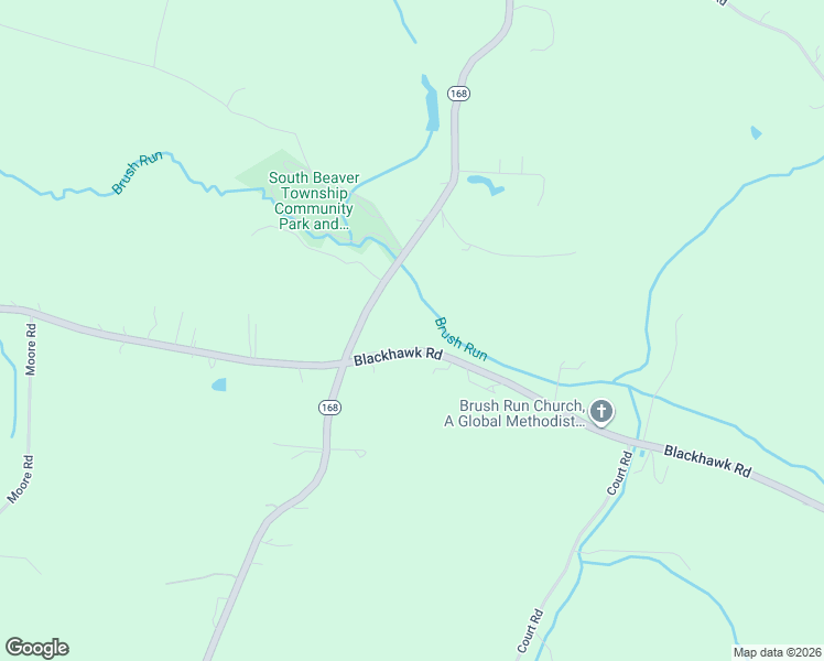 map of restaurants, bars, coffee shops, grocery stores, and more near 973 Pennsylvania 168 in Darlington