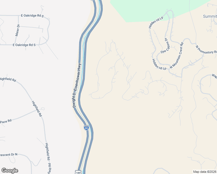map of restaurants, bars, coffee shops, grocery stores, and more near East Canyon Gate Road in East Basin