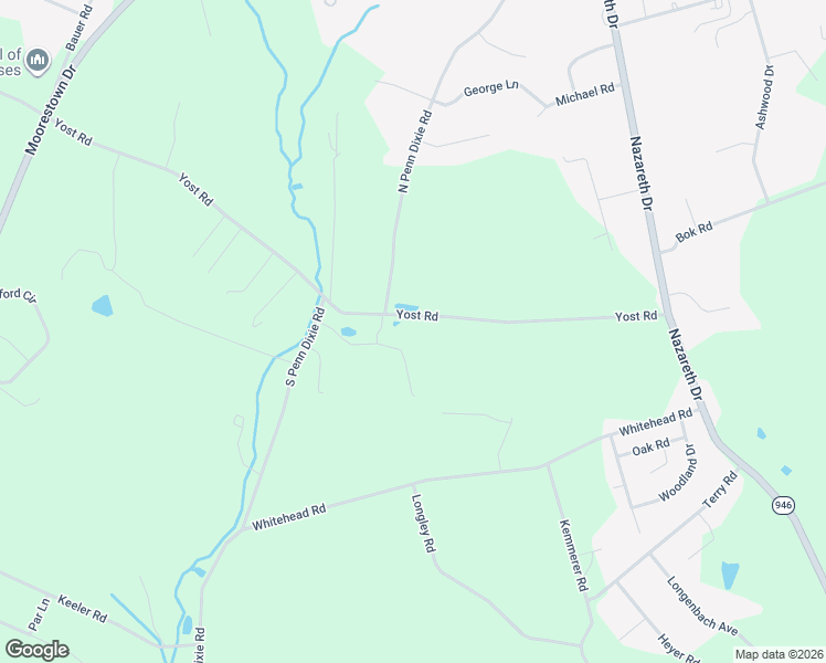 map of restaurants, bars, coffee shops, grocery stores, and more near 2251 Yost Road in Bath