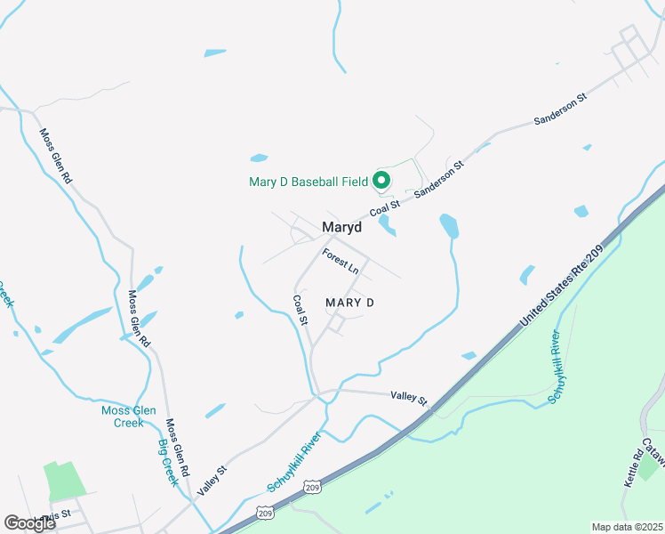 map of restaurants, bars, coffee shops, grocery stores, and more near 33 Forest Lane in Tuscarora