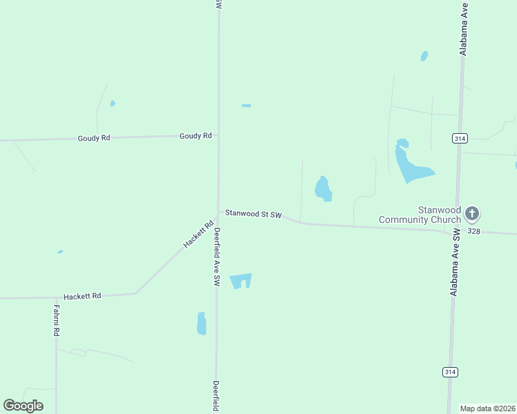 map of restaurants, bars, coffee shops, grocery stores, and more near 15411 Township Road 328 in Navarre