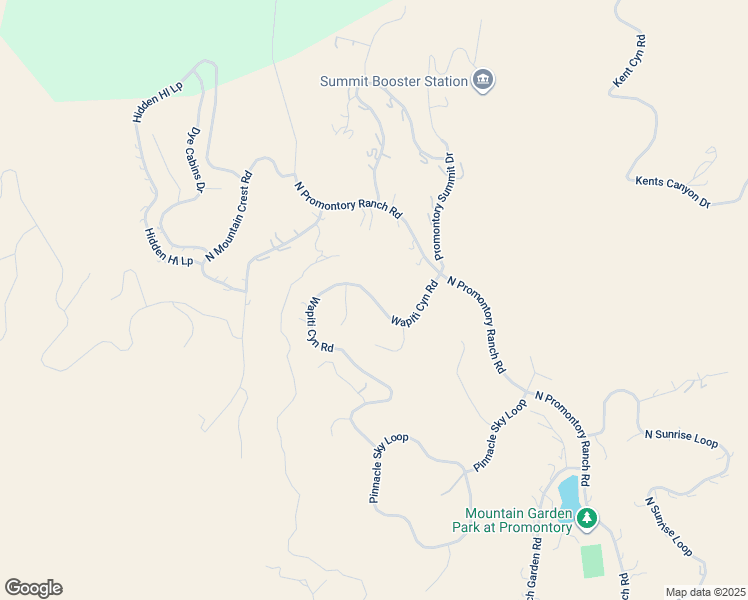 map of restaurants, bars, coffee shops, grocery stores, and more near 3376 East Wapiti Canyon Road in Park City