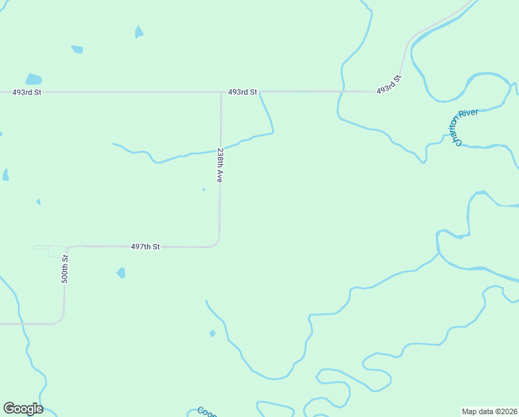 map of restaurants, bars, coffee shops, grocery stores, and more near 23761 497th Street in Centerville