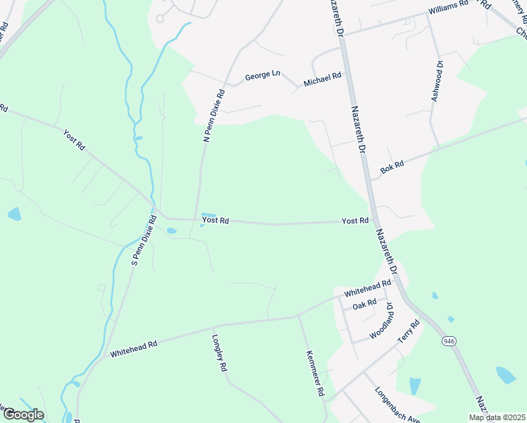map of restaurants, bars, coffee shops, grocery stores, and more near 2210 Yost Road in Bath