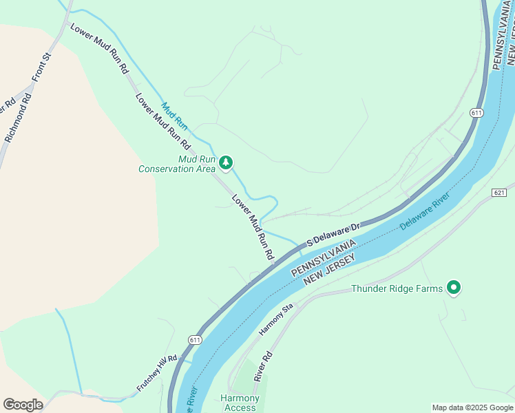 map of restaurants, bars, coffee shops, grocery stores, and more near 4901 Lower Mud Run Road in Easton