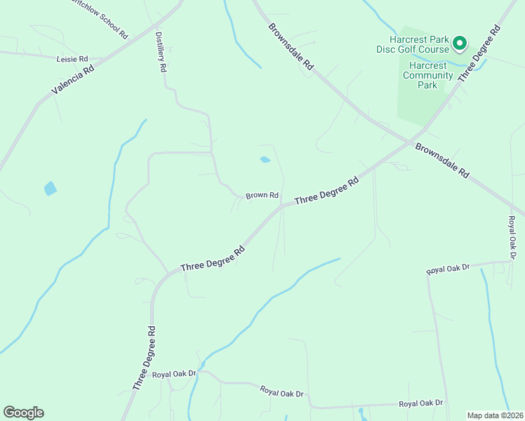 map of restaurants, bars, coffee shops, grocery stores, and more near 1005 Three Degree Road in Butler