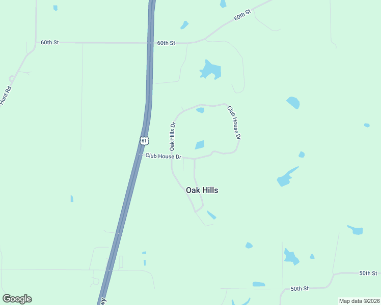 map of restaurants, bars, coffee shops, grocery stores, and more near 5632 Club House Drive in West Burlington