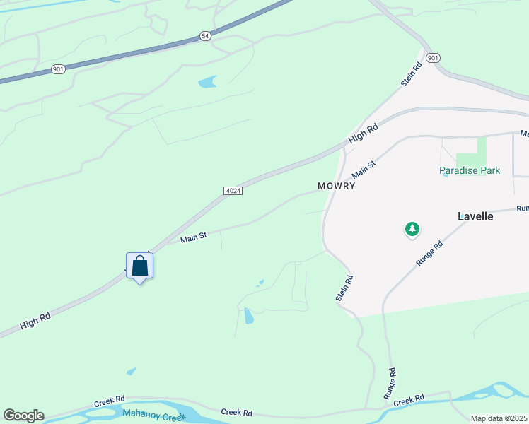 map of restaurants, bars, coffee shops, grocery stores, and more near 71 Main Street in Ashland