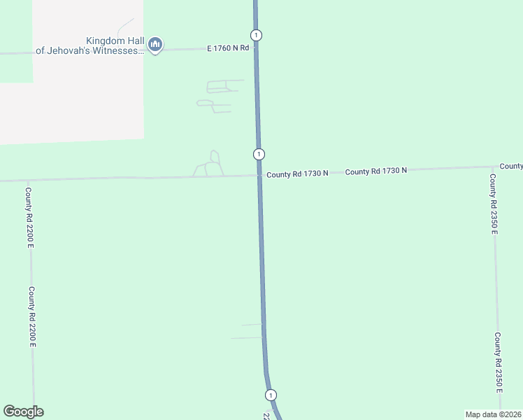 map of restaurants, bars, coffee shops, grocery stores, and more near 2280 East in Watseka