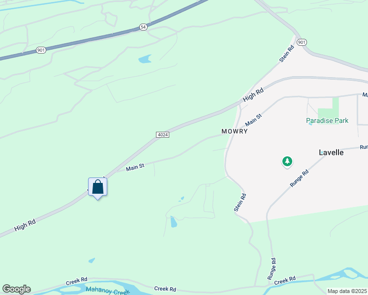 map of restaurants, bars, coffee shops, grocery stores, and more near 71 Main Street in Ashland
