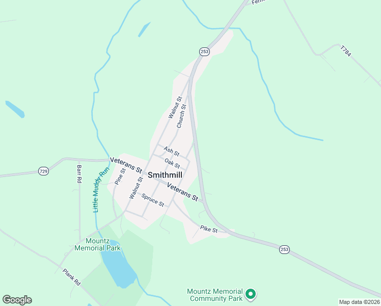 map of restaurants, bars, coffee shops, grocery stores, and more near 1486-1498 Viola Pike in Smithmill