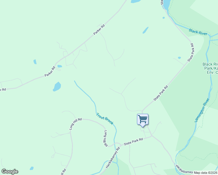 map of restaurants, bars, coffee shops, grocery stores, and more near 6 Trout Brook Court in Chester