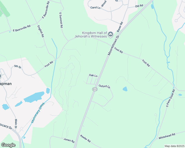 map of restaurants, bars, coffee shops, grocery stores, and more near 380 White Oak Lane in Bath