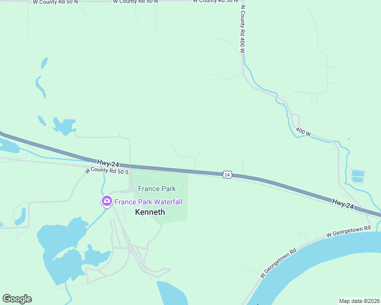map of restaurants, bars, coffee shops, grocery stores, and more near 273 North Clyde Lane in Logansport