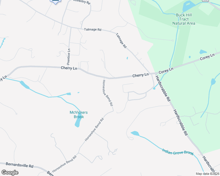 map of restaurants, bars, coffee shops, grocery stores, and more near 465 Cherry Lane in Mendham