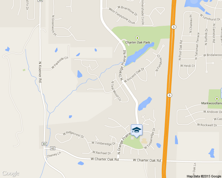 map of restaurants, bars, coffee shops, grocery stores, and more near 6205 N Teal Wood Cir in Peoria