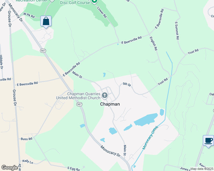 map of restaurants, bars, coffee shops, grocery stores, and more near 2580 7th Street in Bath