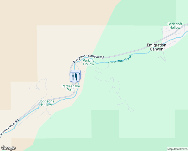 map of restaurants, bars, coffee shops, grocery stores, and more near 272 Maryfield Drive in Salt Lake City