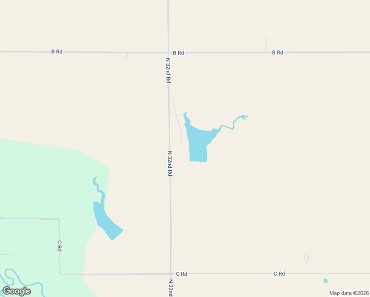 map of restaurants, bars, coffee shops, grocery stores, and more near 1412 North 32nd Road in Otoe