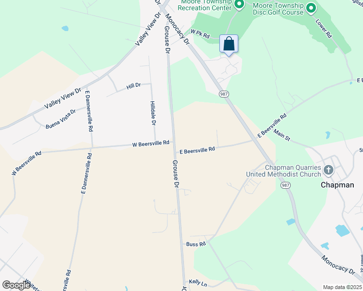 map of restaurants, bars, coffee shops, grocery stores, and more near 486 Grouse Drive in Bath