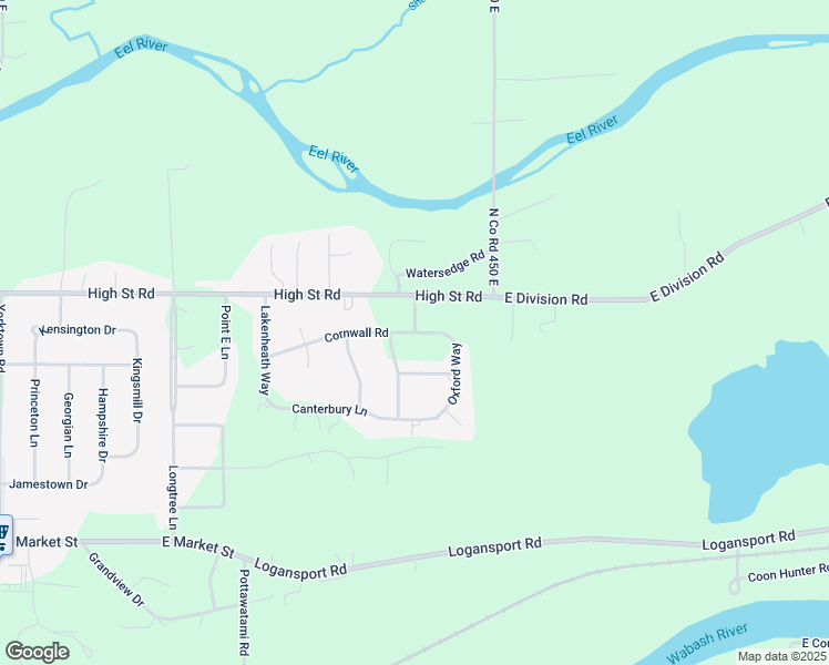 map of restaurants, bars, coffee shops, grocery stores, and more near 101 Nottingham Way in Logansport