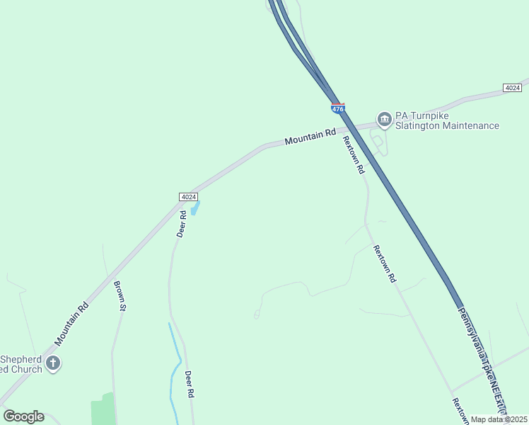 map of restaurants, bars, coffee shops, grocery stores, and more near 3310 Mountain Road in Slatington