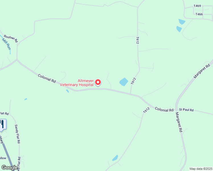map of restaurants, bars, coffee shops, grocery stores, and more near 111 Altmeyer Drive in Kittanning