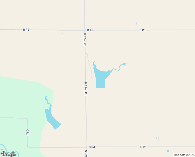 map of restaurants, bars, coffee shops, grocery stores, and more near 1412 North 32nd Road in Otoe