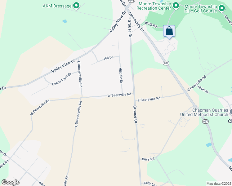 map of restaurants, bars, coffee shops, grocery stores, and more near 501 Hilldale Drive in Bath