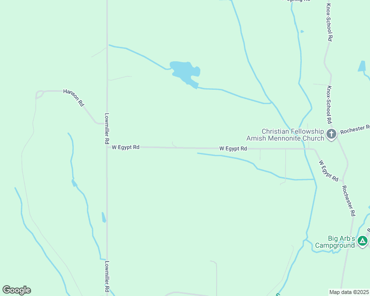 map of restaurants, bars, coffee shops, grocery stores, and more near 24376 West Egypt Road in Minerva