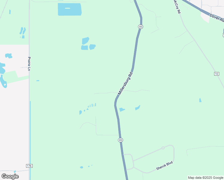 map of restaurants, bars, coffee shops, grocery stores, and more near 2951 Millersburg Road in Wooster