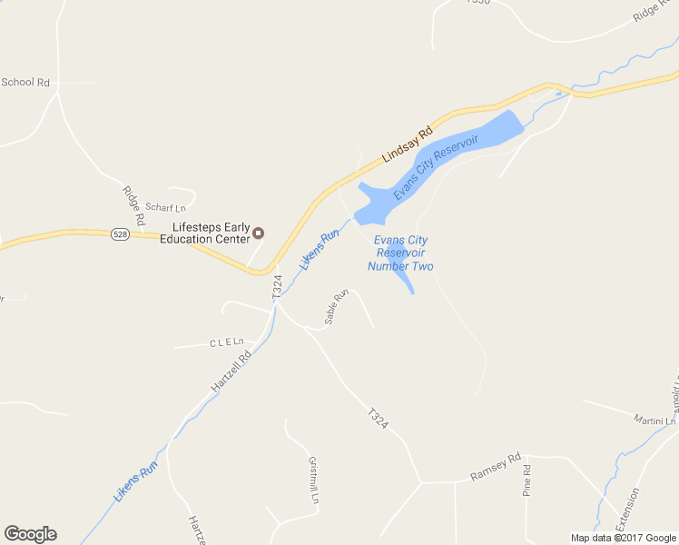 map of restaurants, bars, coffee shops, grocery stores, and more near 105 Sable Run in Zelienople