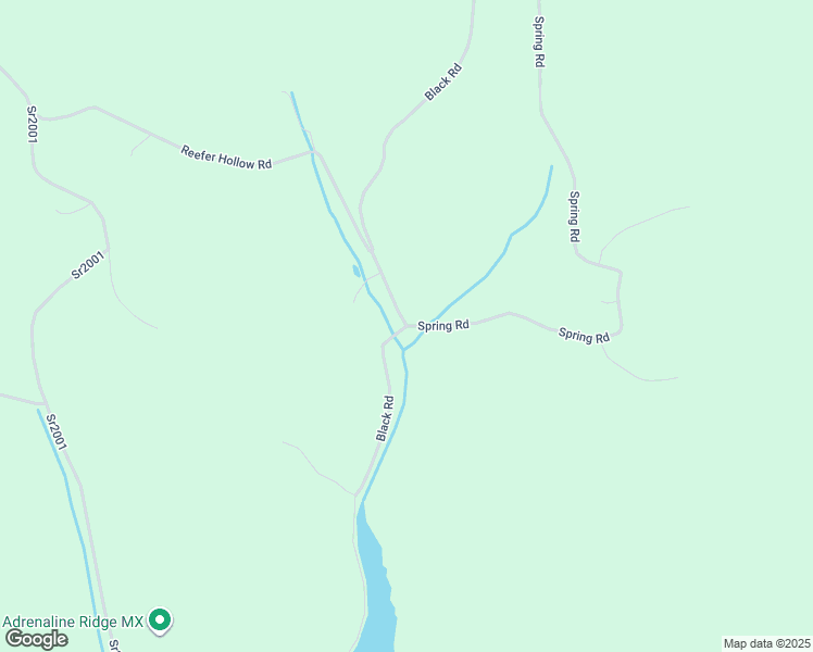 map of restaurants, bars, coffee shops, grocery stores, and more near Black Road in Rural Valley