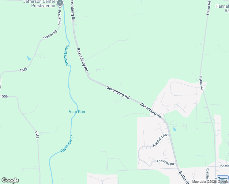 map of restaurants, bars, coffee shops, grocery stores, and more near 1128 Saxonburg Road in Saxonburg