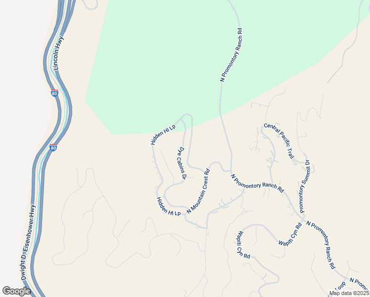 map of restaurants, bars, coffee shops, grocery stores, and more near 9388 Dye Cabins Drive in Park City